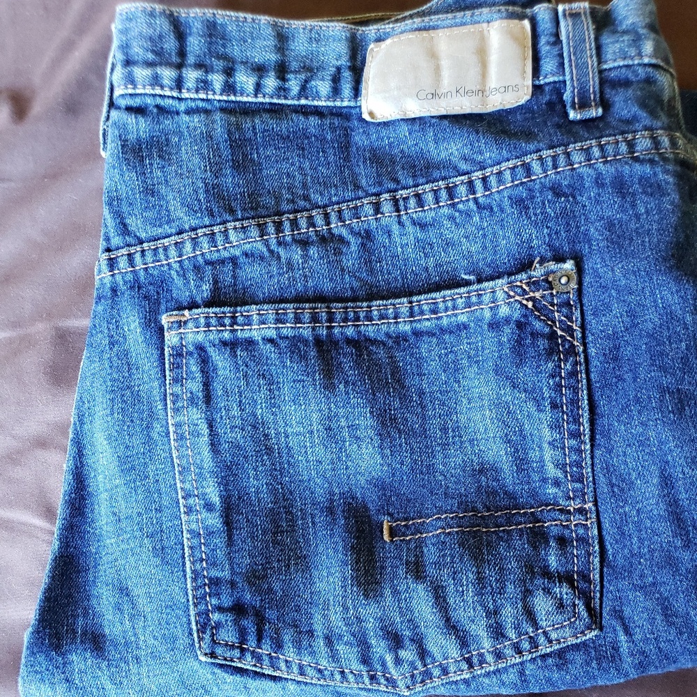 ***SOLD*** CK Relaxed Straight 38x30 Jeans